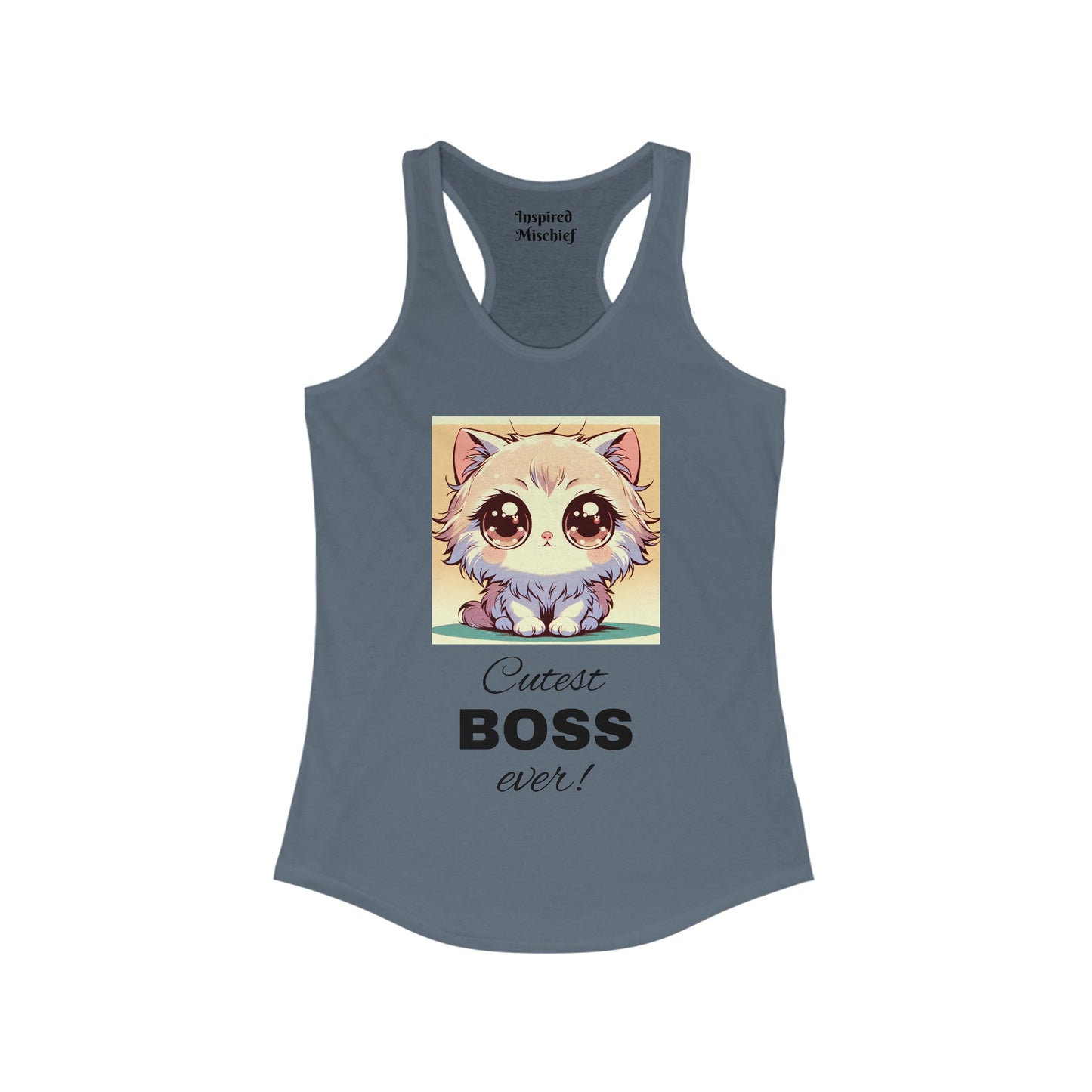 Cutest Boss Ever! Women's Racerback Tank